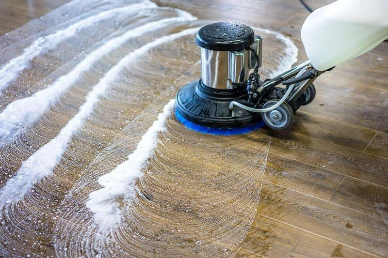 professional cleaning hardwood floors entryway winter cleaning Maryland