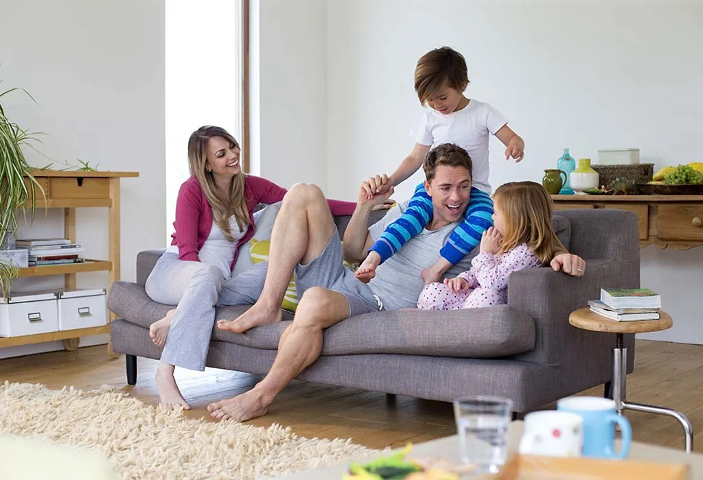 Severna Park family enjoying clean home after recurring cleaning service